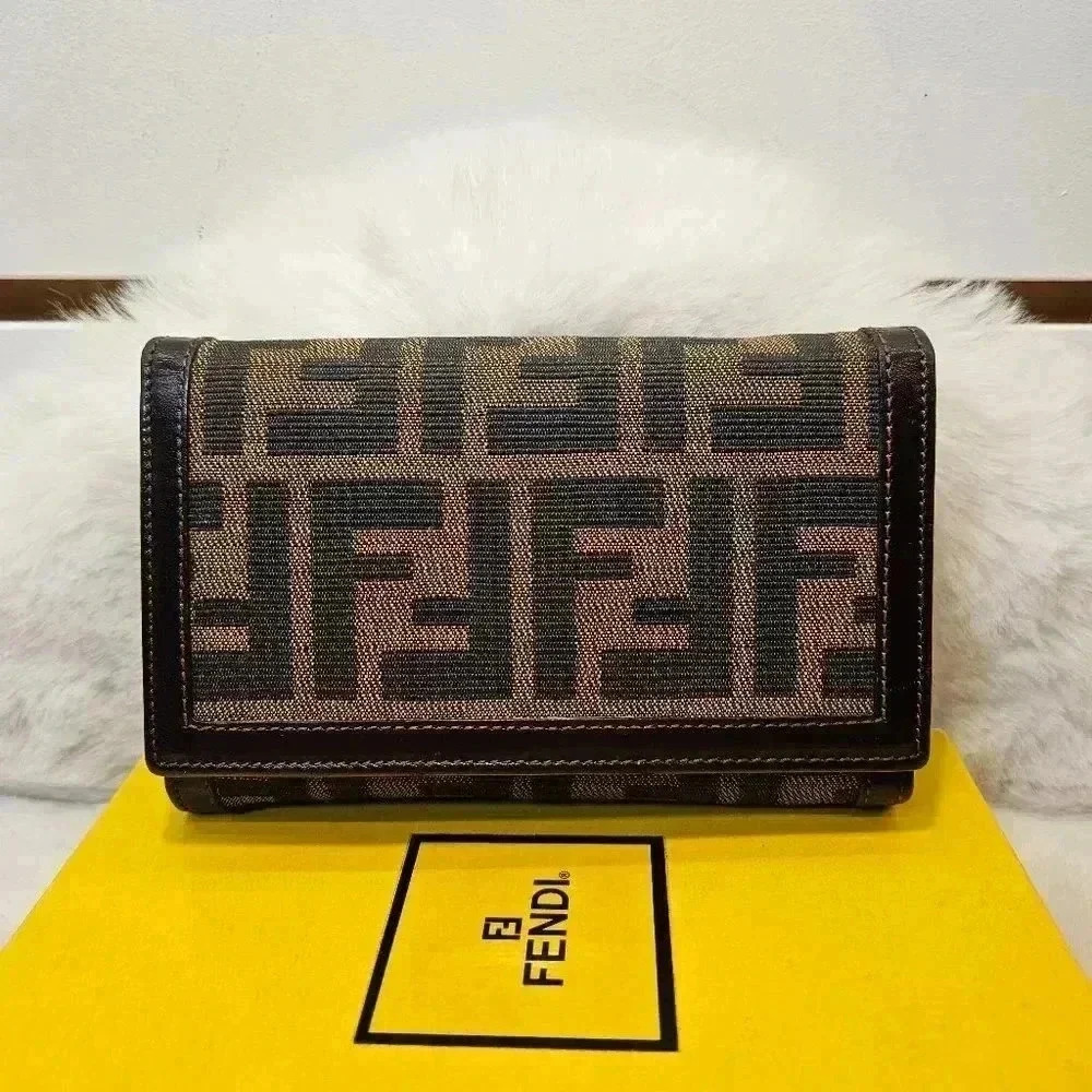 FNDI Zucca Wallet/Coin Card Purse